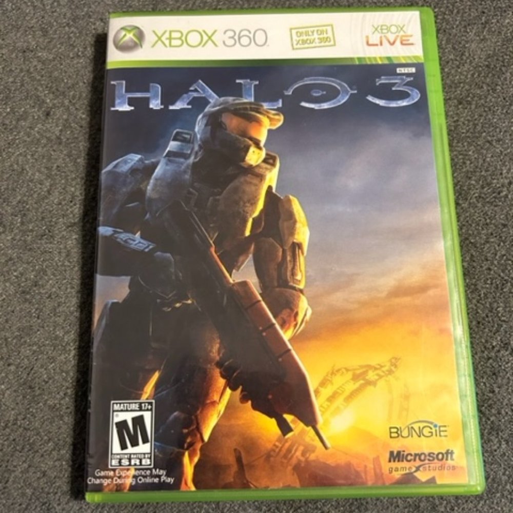 Halo 3: Xbox 360 (original case/packaging)